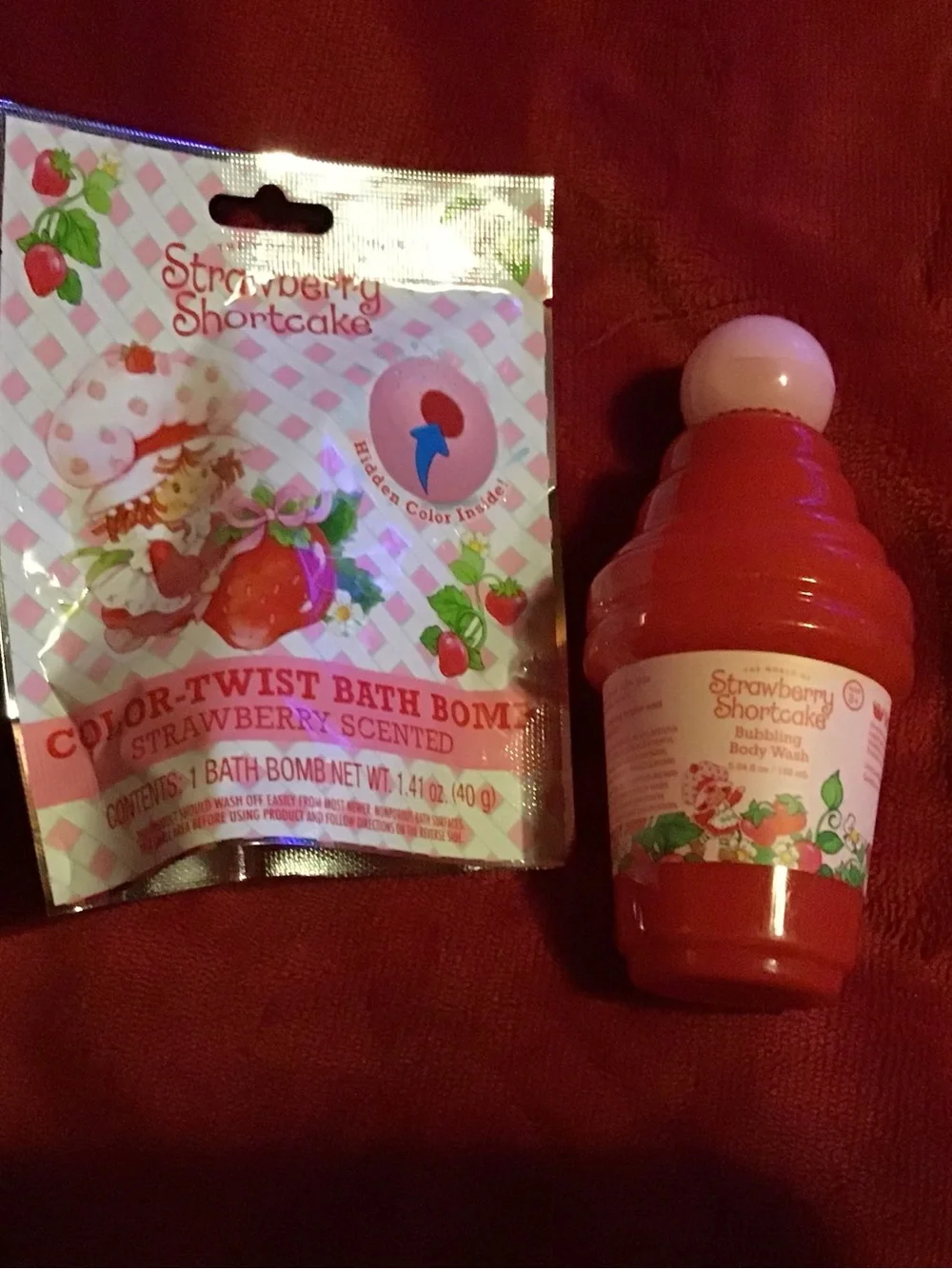 N/A strawberry scented